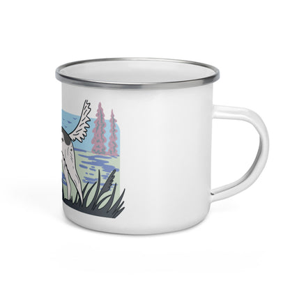 Upland Dog Enamel Mug